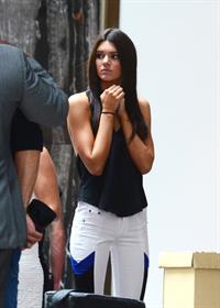 Kendall Jenner photoshoot at Darling Hotel in Sydney 11/1/12