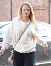 Kimberley Walsh Rehearsal Studio in London - Feb 4, 2013 