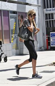 Kimberly Stewart spotted after workout in South Los Angeles on May 30, 2013