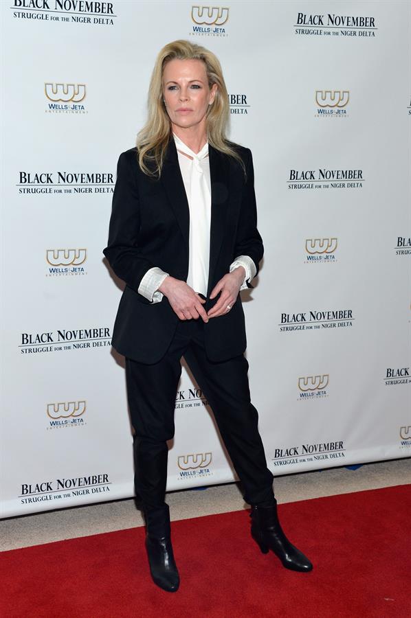 Kim Basinger  Black November  New York Premiere (Sep 26, 2012) 