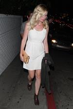 Kirsten Dunst arrives at the Chateau Marmont in West Hollywood 8/2/12 