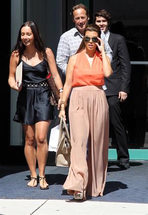 Kourtney Kardashian Leaving Sugarcane Restaurant with Scott Disick after lunch in Miami (October 22, 2012) 