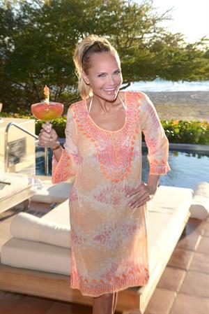 Kristin Chenoweth returns to her favorite vacation spot, The St. Regis Punta Mita Resort in Mexico April 13, 2013 