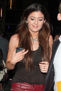 Kylie Jenner leaving Justin Bieber concert in Hollywood 10/2/12 