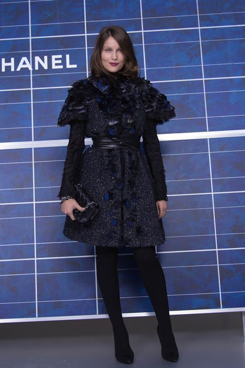 Laetitia Casta Chanel Spring / Summer 2013 show at the Paris Fashion Week (Oct 2, 2012) 