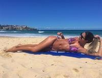 Carol Chafauzer in a bikini