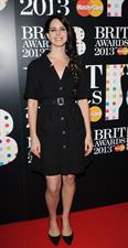Lana Del Rey Attends the 2013 BRIT Awards at the O2 Arena in London on February 20, 2013