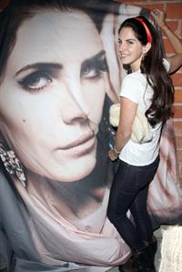 Lana Del Rey Ride music video premiere in Santa Monica 10/10/12 