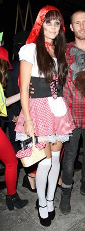 Laura Vandervoort At the Bootsy Bellows Halloween Party - Los Angeles - October 31, 2013 