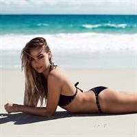 Karri Nicholas in a bikini