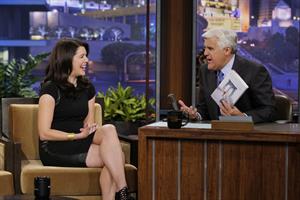 Lauren Graham on The Tonight Show with Jay Leno in 2013