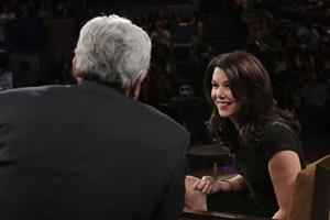 Lauren Graham on The Tonight Show with Jay Leno in 2013