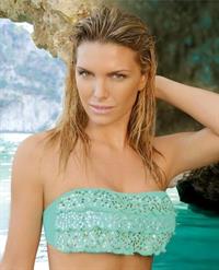 Sofia Zamolo in a bikini