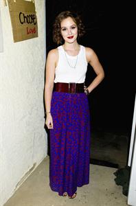 Leighton Meester Visits Billie Lee Live (November 13, 2012) 