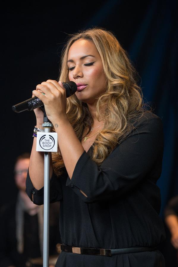 Leona Lewis Performs An Exclusive Gig For The Body Shop - London, Mar. 26, 2013 