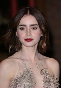 Lily Collins Glamour Magazine 23rd Annual Women Of The Year Gala in New York, Nov. 11, 2013 