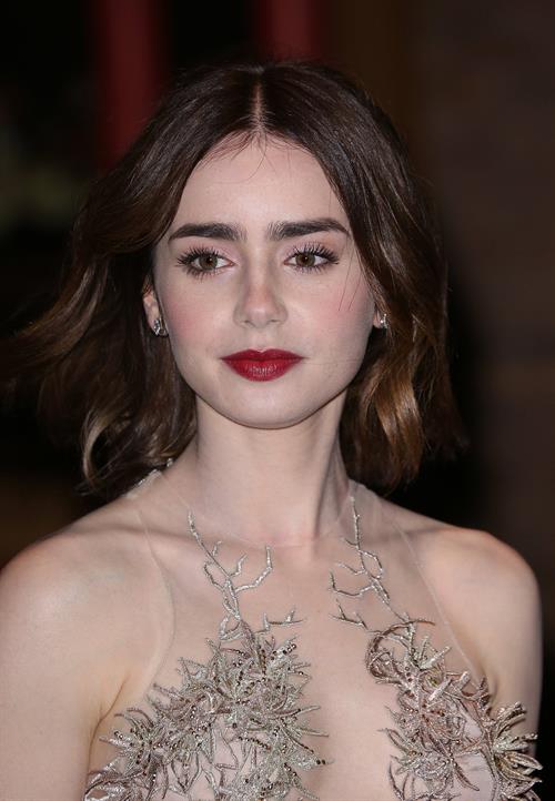 Lily Collins Glamour Magazine 23rd Annual Women Of The Year Gala in New York, Nov. 11, 2013 