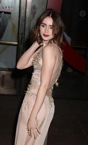 Lily Collins Glamour Magazine 23rd Annual Women Of The Year Gala in New York, Nov. 11, 2013 