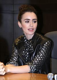 Lily Collins  Clockwork Princess  book release event in Los Angeles - March 21, 2013 