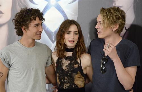Lily Collins  The Mortal Instruments: City of Bones  Madrid Premiere 8/22/2013 