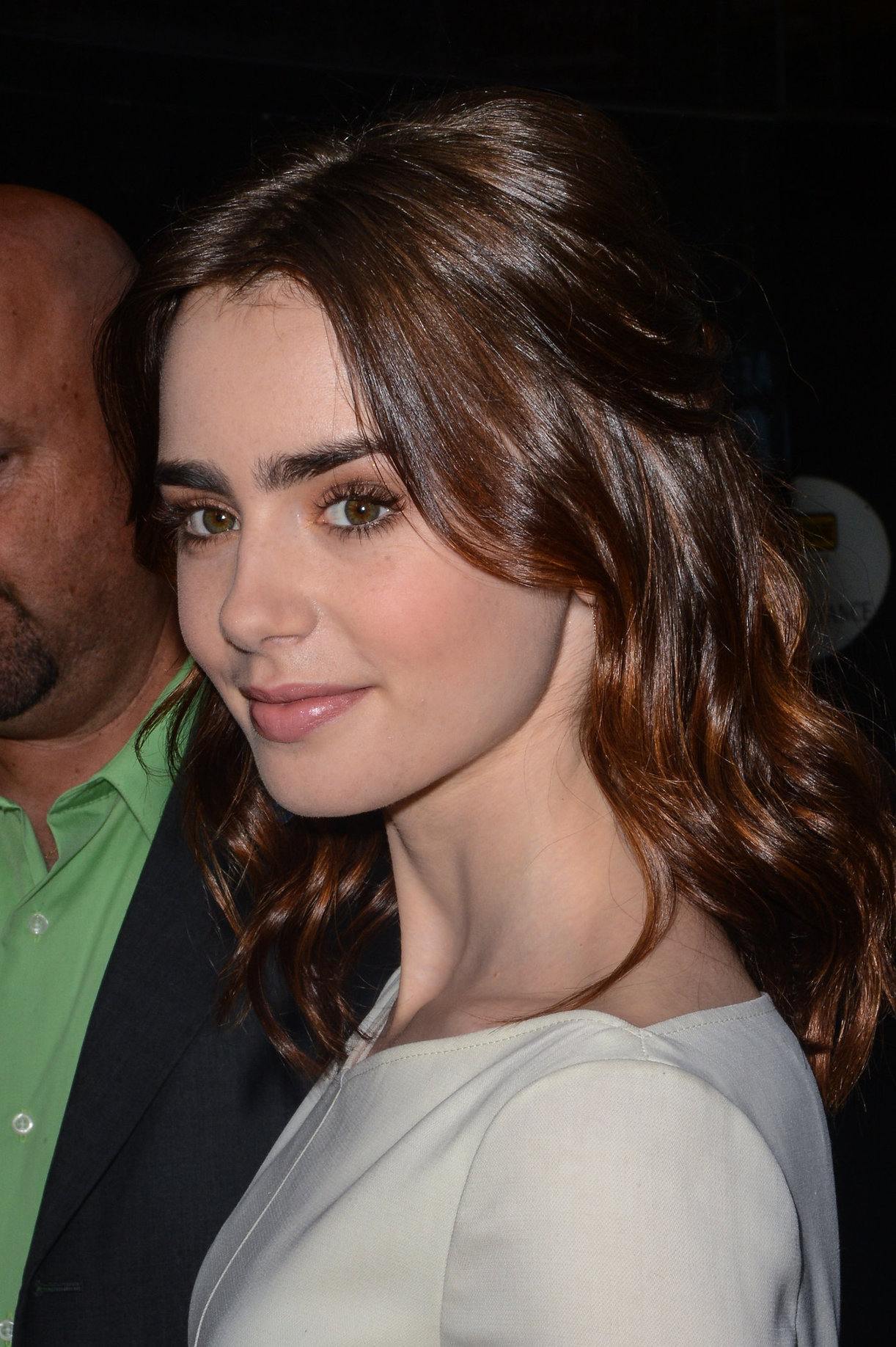 Lily Collins Outside 'Good Morning America' studio - New York, Aug. 7, 2013 