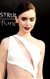 Lily Collins The Mortal Instruments City Of Bones Premiere LA 8/12/2013 