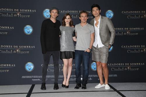 Lily Collins Pictures Lily Collins City of Bones Mexico Photcall 8/26/13