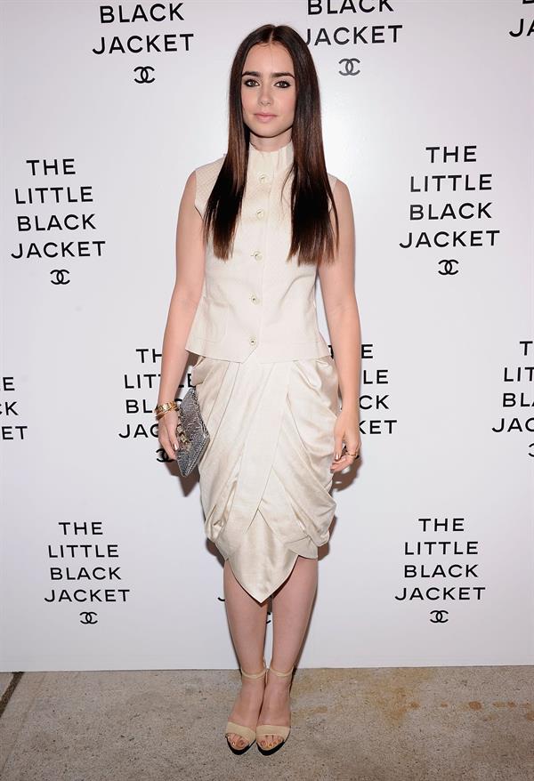 Lily Collins - CHANEL's The Little Black Jacket Event in New York City (June 6, 2012)