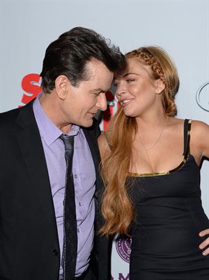 Lindsay Lohan Scary Movie 5 premiere in Hollywood on April 11, 2013