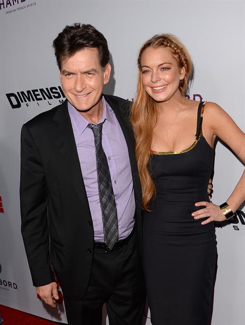 Lindsay Lohan Scary Movie 5 premiere in Hollywood on April 11, 2013