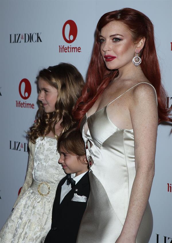 Lindsay Lohan  Liz & Dick  Los Angeles Premiere (November 20, 2012) 