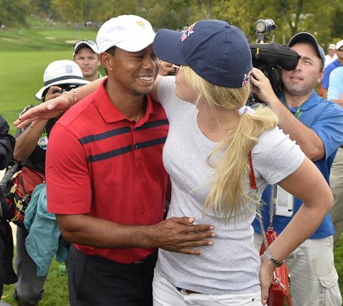 Lindsey Vonn – 2013 Presidents Cup in Dublin 10/5/13  