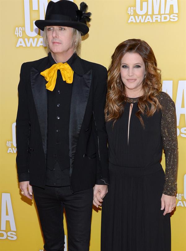Lisa Marie Presley 46th Annual CMA Awards (November 1, 2012) 