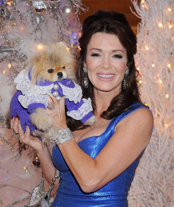 Lisa Vanderpump Beverly Center's Holiday Pet Portraits Debut (November 14, 2013) 