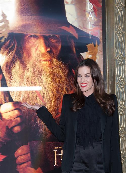 Liv Tyler  The Hobbit  Premiere at the Ziegfeld Theatre New York December 5, 2012 