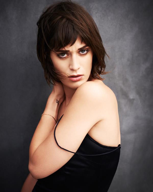 Lizzy Caplan Eric Ray Davidson Photoshoot 