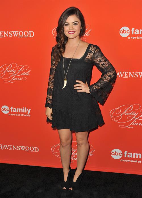 Lucy Hale “Pretty Little Liars” Halloween Episode screening in Hollywood, October 15, 2013 
