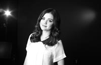 Lucy Hale posing for Carlo Allegri portraits in New York City - November 20, 2012 