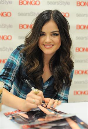 Lucy Hale Bongo Karaoke Party in Costa Mesa CA 11/10/12 