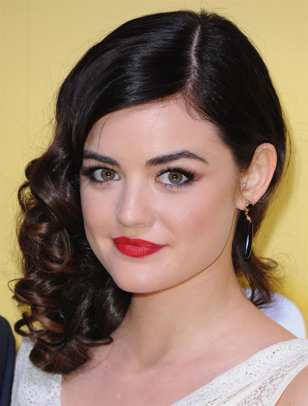 Lucy Hale 46th annual CMA awards in Nashville 11/1/12