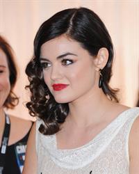 Lucy Hale 46th annual CMA awards in Nashville 11/1/12