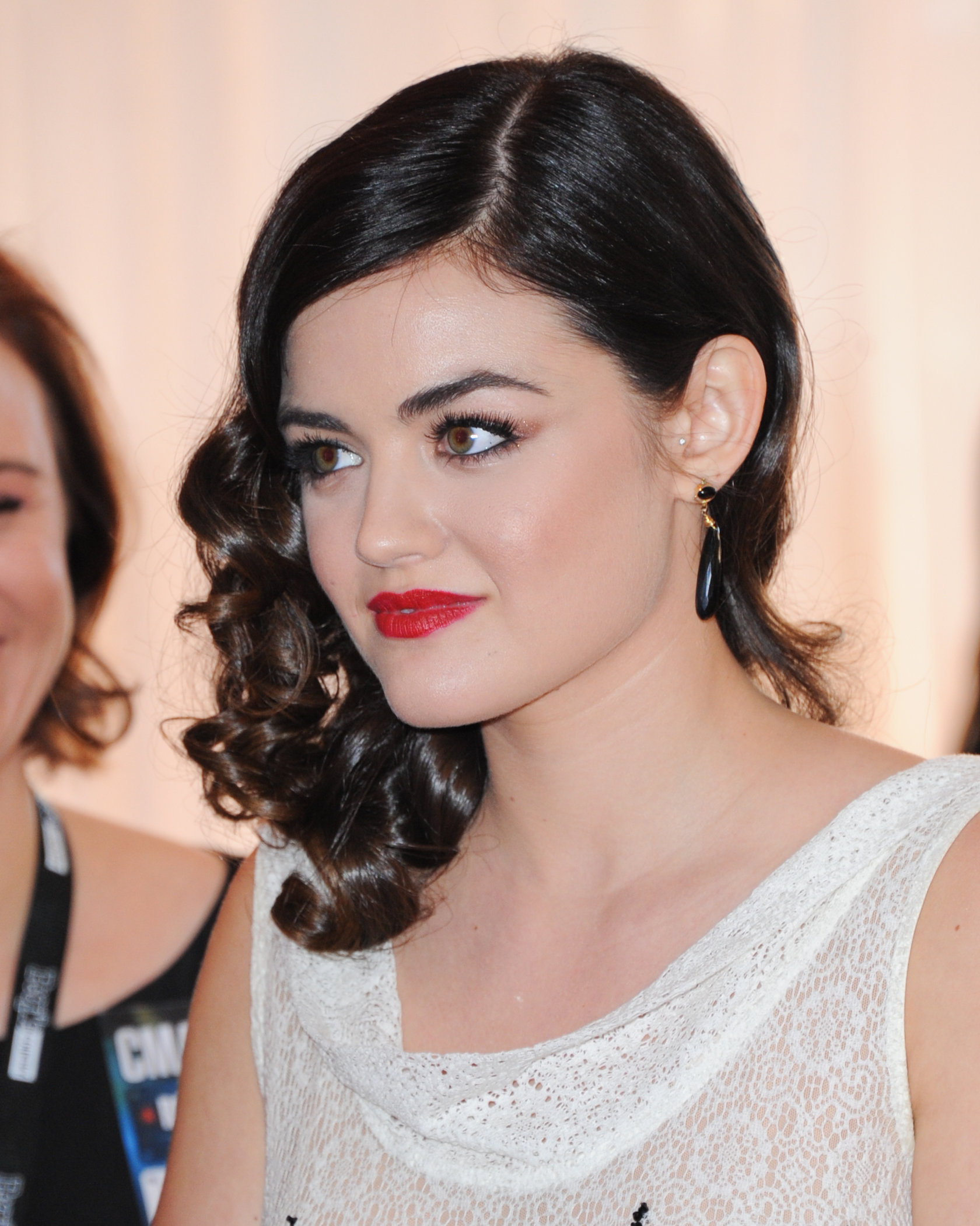 Lucy Hale 46th annual CMA awards in Nashville 11/1/12