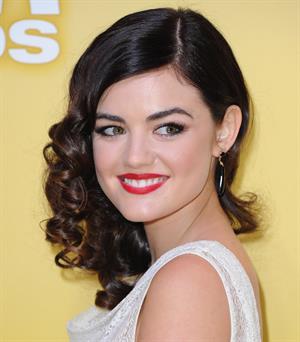 Lucy Hale 46th annual CMA awards in Nashville 11/1/12
