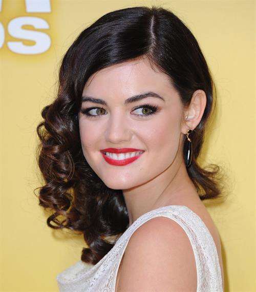 Lucy Hale 46th annual CMA awards in Nashville 11/1/12