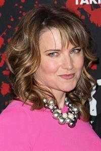 Lucy Lawless U.S.Premiere Screening of Spartacus War of the Damned' at Regal Cinemas in LA on January 22, 2013