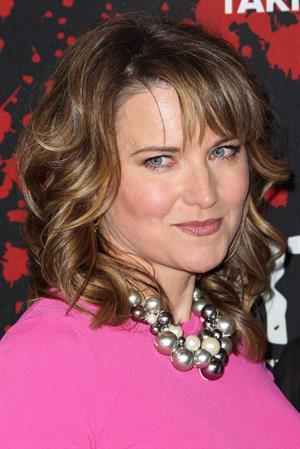 Lucy Lawless U.S.Premiere Screening of Spartacus War of the Damned' at Regal Cinemas in LA on January 22, 2013