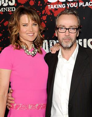 Lucy Lawless U.S.Premiere Screening of Spartacus War of the Damned' at Regal Cinemas in LA on January 22, 2013