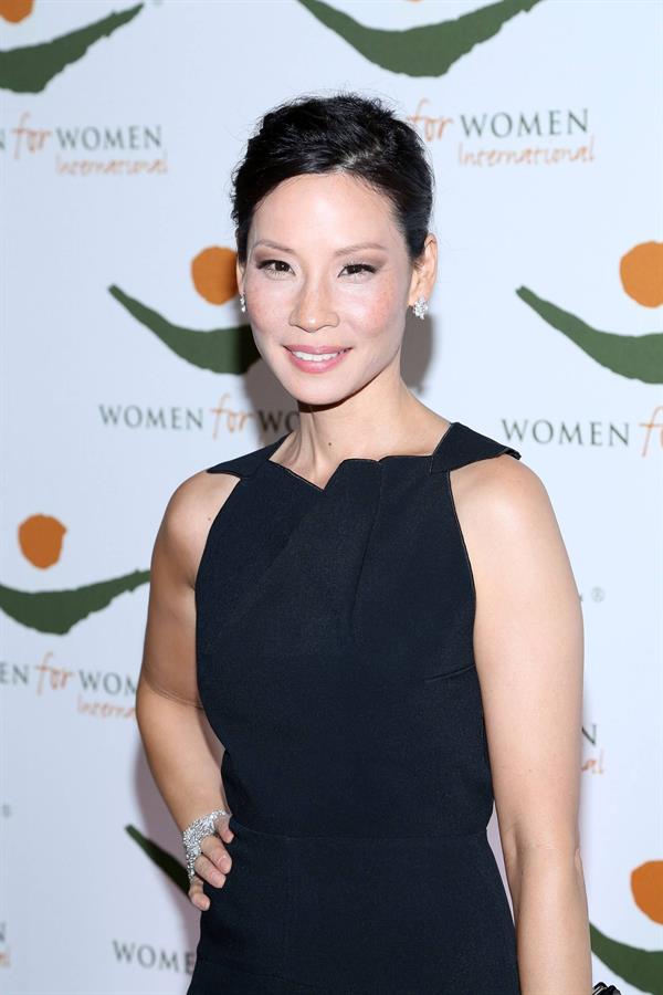 Lucy Liu Women for Women International Gala in NY 11/8/12