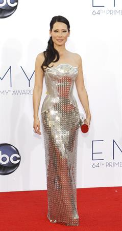 Lucy Liu - 64th Primetime Emmys Nokia Theatre LA Sept 23 2012