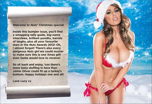 Lucy Pinder in lingerie